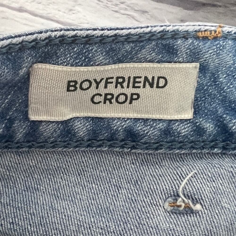Torrid Womens 26‎ Y2K Coastal Minimalist Staple Outdoors Boyfriend Crop Jeans - Picture 7 of 13